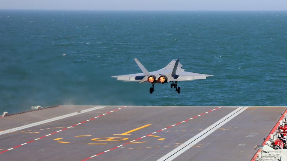 China's third aircraft carrier enters service